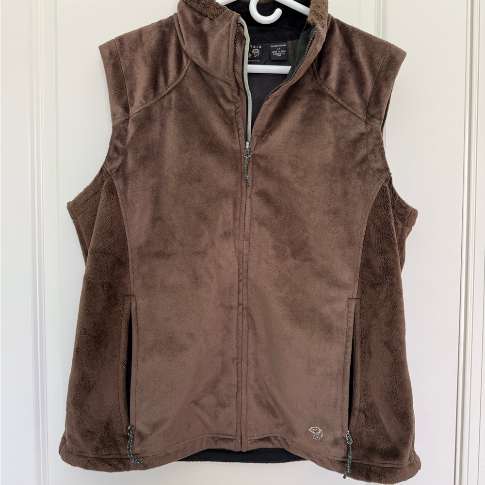Mountain Hardwear Brown Fleece Vest